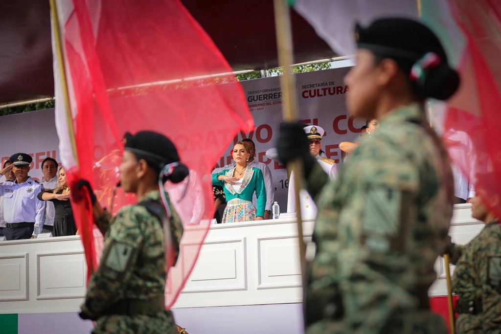 Evelyn Salgado conmemora el 214 Aniversario del Inicio de la Independencia de México