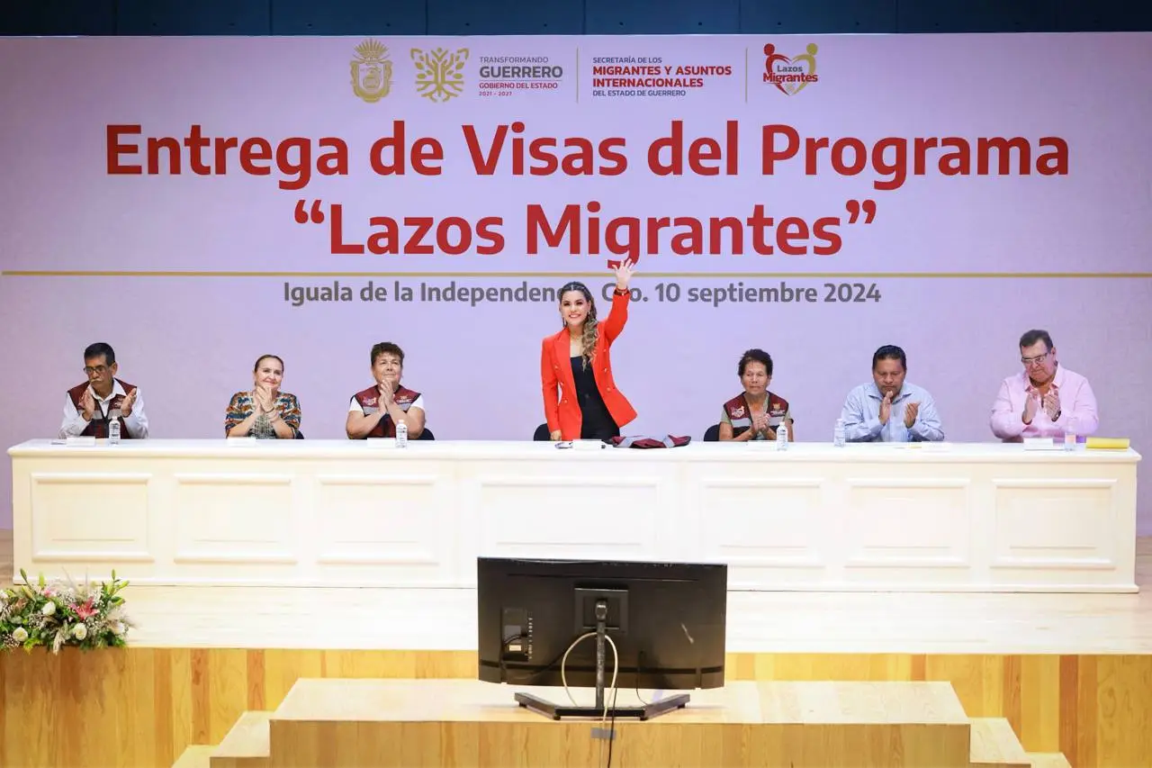 Evelyn Salgado entrega 189 visas del programa “Lazos Migrantes” en la región Norte de Guerrero