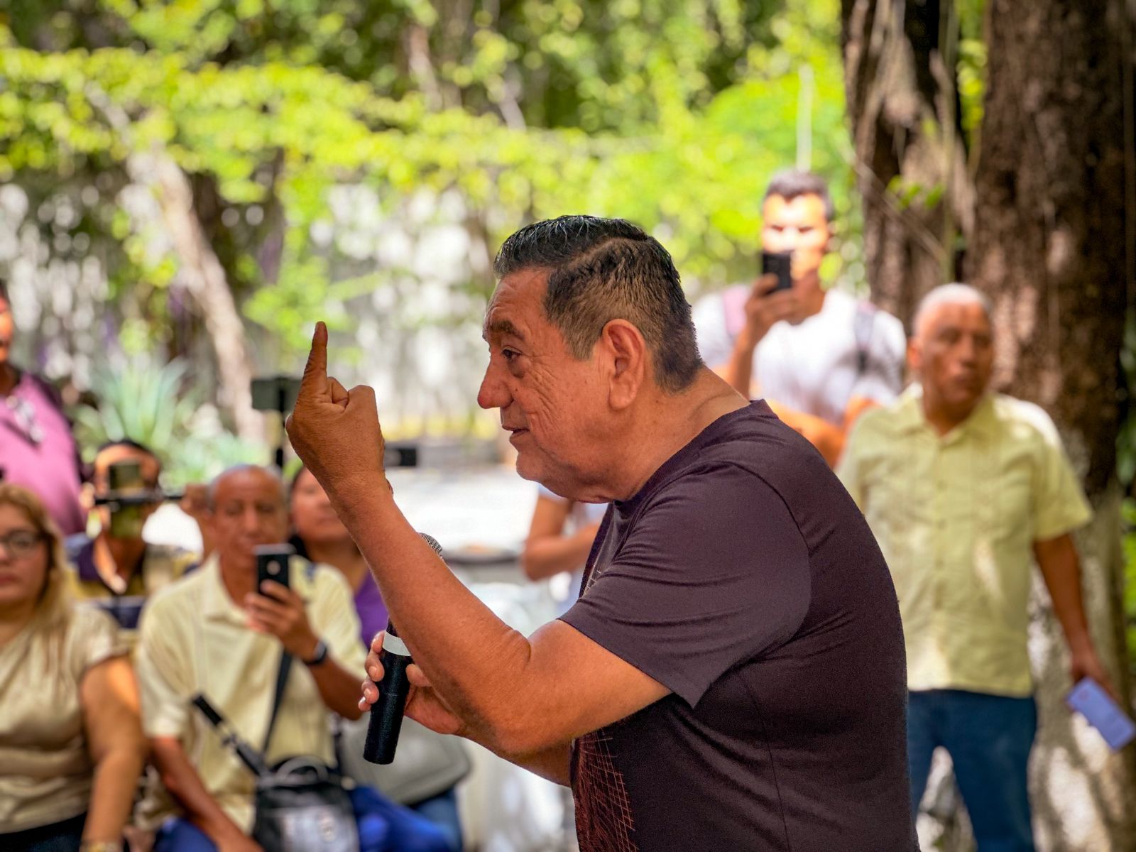 “¡Sí se pudo!”, celebra Félix Salgado en Iguala tras aprobar la reforma judicial