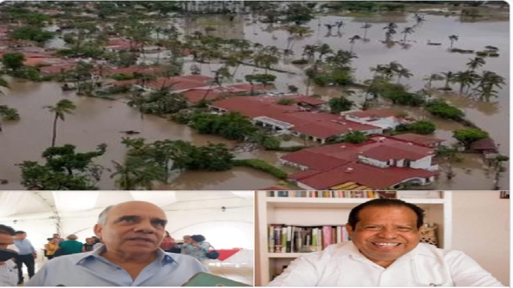 Culpan al senador Manuel Añorve de inundaciones en Punta Diamante