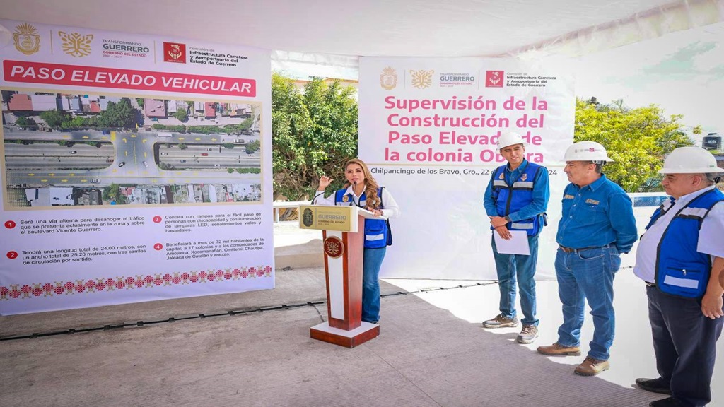 ¡Estamos cumpliendo!, 2024 Año de las Obras en Guerrero: Evelyn Salgado