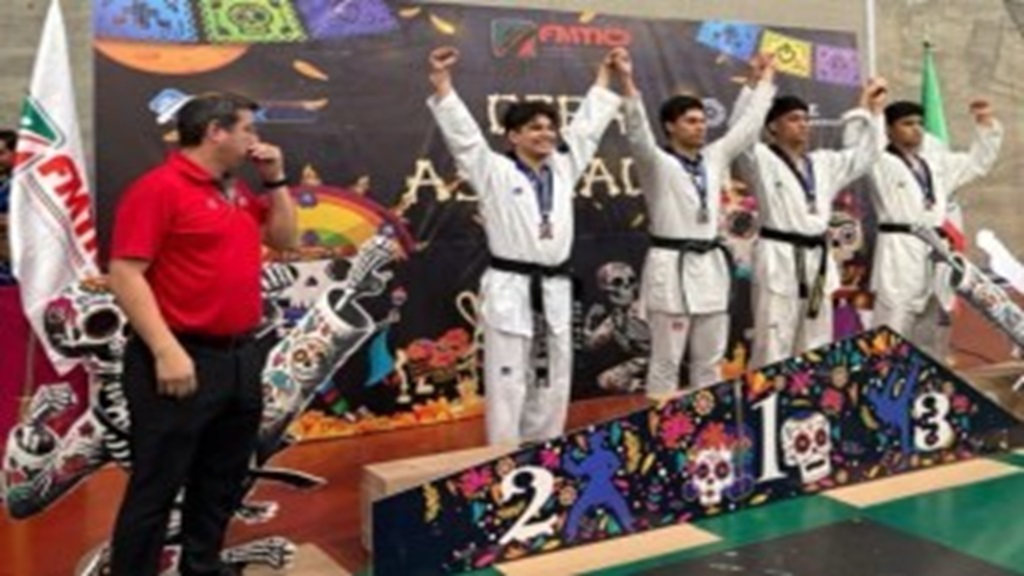 Giancarlo Escamilla Nogueda logra medalla de oro para Guerrero en el Nacional de Taekwondo