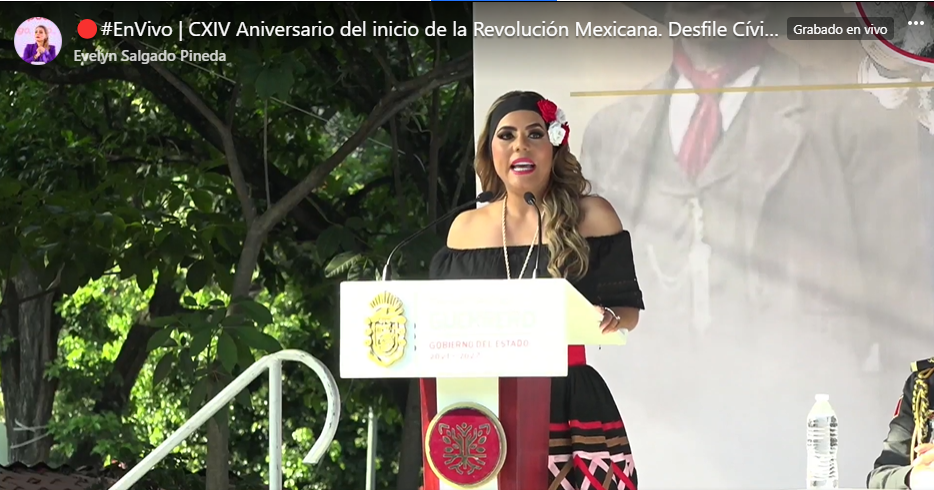 La revolución ahora no es con guerra, sino de conciencia, afirma Evelyn Salgado