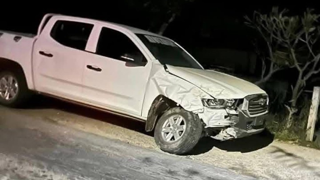 Normalistas de Ayotzinapa se accidentan tras acudir al concierto de los Buitres de Sinaloa en Chilapa.