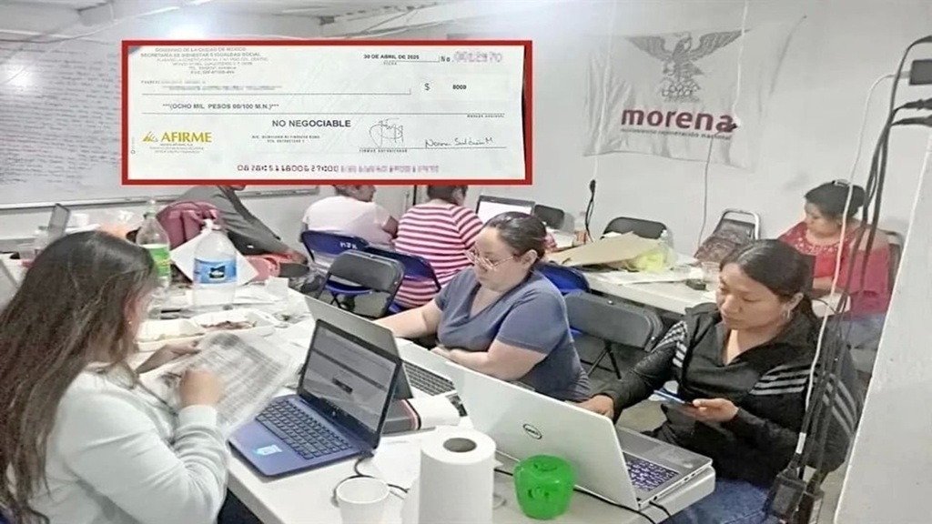 Paga Gobierno de Clara Brugada acarreos y acordeones