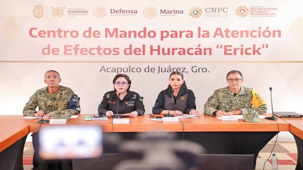 Huracán Erick alcanza categoría 3 y continúa intensificándose podría alcanzar la categoría 4