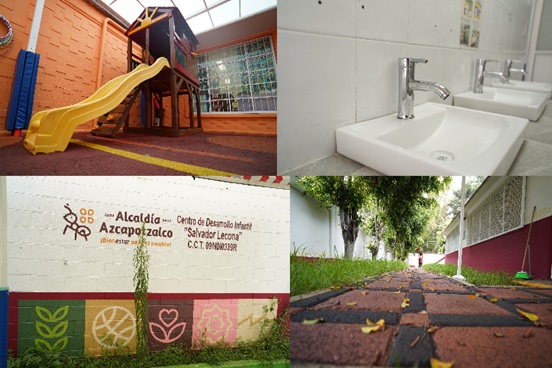 Recuperan 7 CENDI´s de la Alcaldía Azcapotzalco