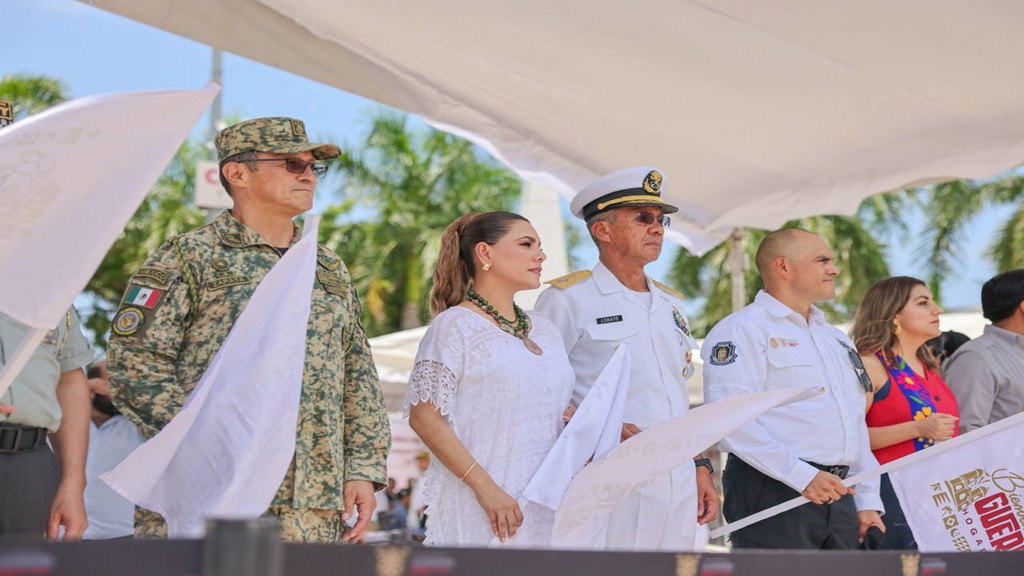 Da banderazo Evelyn Salgado al Operativo de la Temporada Vacacional Verano 2025