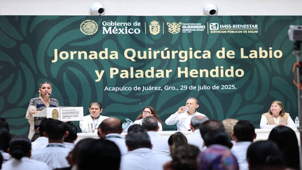 Impulsa Evelyn Salgado Jornada Quirúrgica de Labio y Paladar Hendido en Acapulco