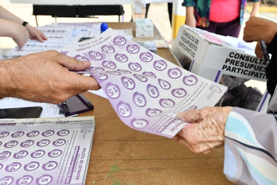 IECM asigna números a proyectos de Presupuesto Participativo para su identificación en boleta