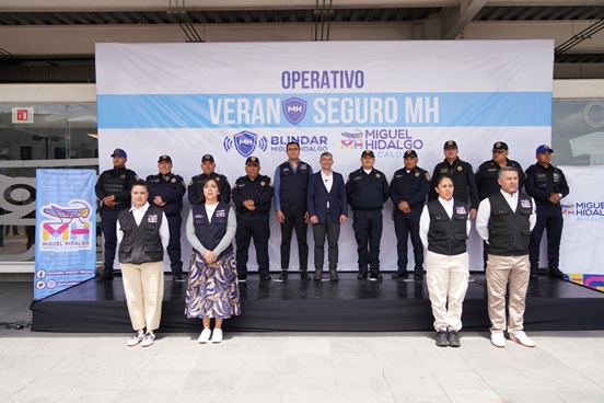 Pone en marcha Tabe operativo “Verano Seguro 2025” en Miguel Hidalgo