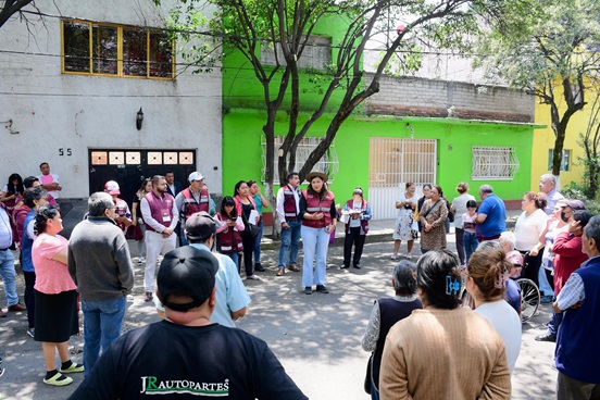 Avanza atención ciudadana en colonias de Azcapotzalco