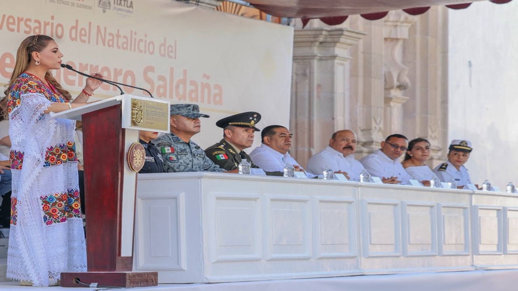 Vicente Guerrero es raíz viva de libertad, justicia y dignidad: Evelyn Salgado