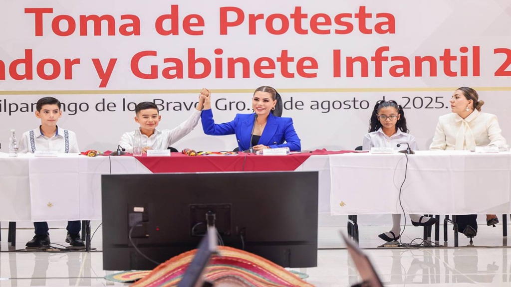 ¡Niñez al poder! Evelyn Salgado tomaprotesta al Gobernador y Gabinete Infantil 2025