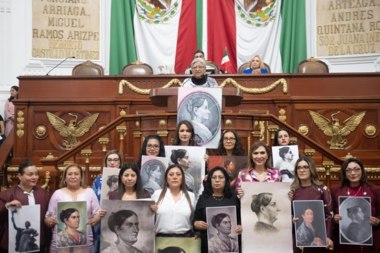 Diputadas presentan iniciativa para inscribir el nombre de Josefa Ortíz Téllez-Grón en el muro de honor del Congreso de la Ciudad de México