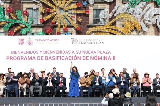 Basifica en un acto de justicia el GCM a 14 mil trabajadores de nómina 8