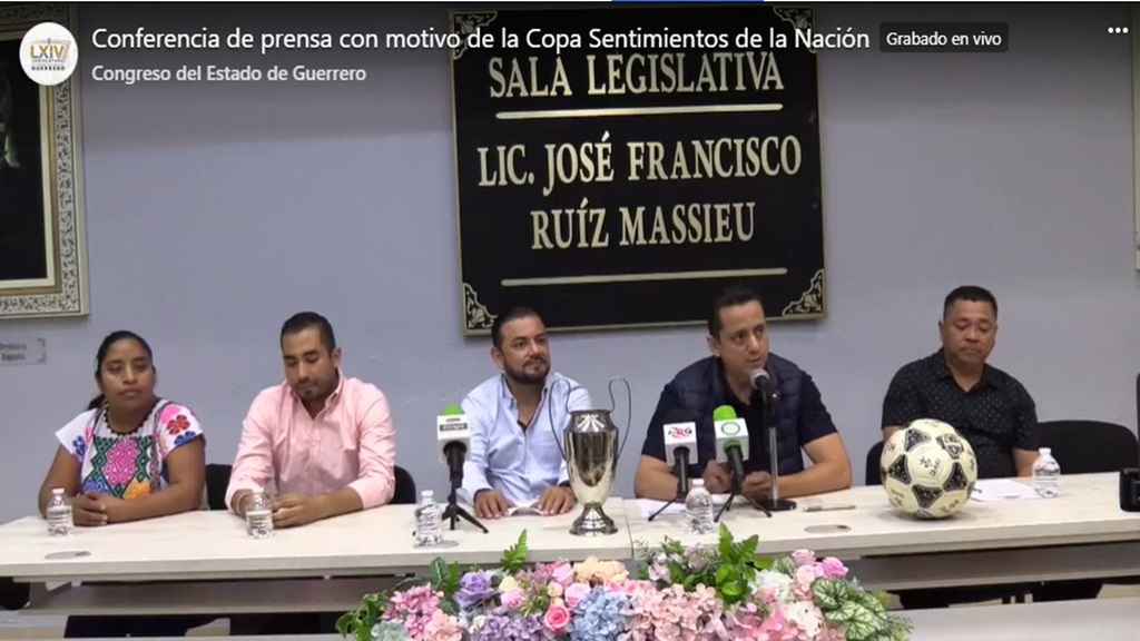Participa el Congreso de Guerrero en la realización de la copa “Sentimientos de la Nación 2025”