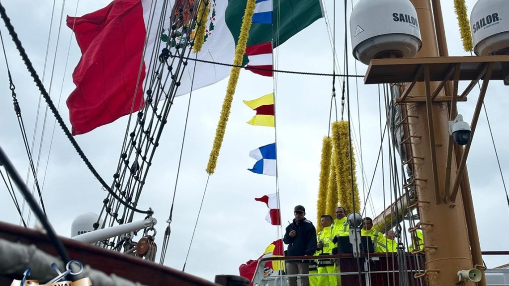 Vuelve a navegar buque Cuauhtémoc el 20 de septiembre, informa la Marina