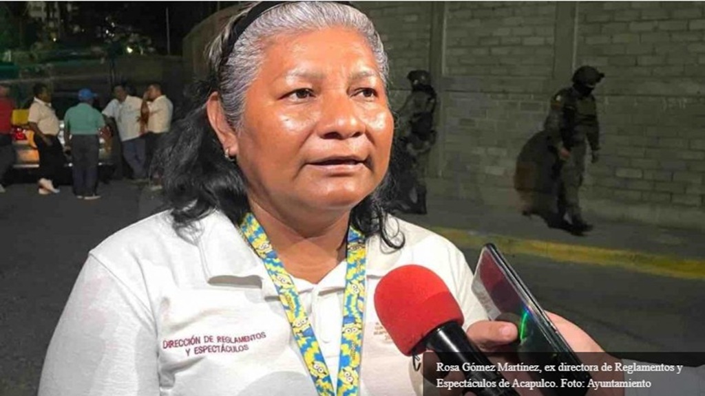 Destituyen a la directora de Reglamentos y Espectáculos del gobierno municipal de Acapulco