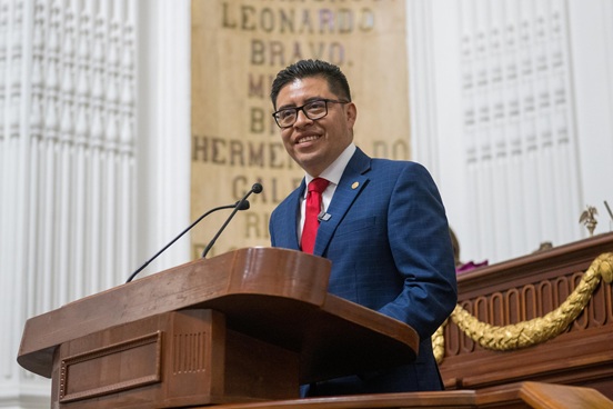 Exhorta Alberto Vanegas a implementar la “Ley Silla” en el congreso de la Ciudad de México
