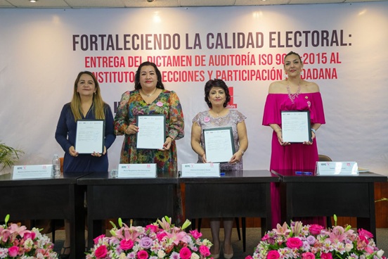 IECM cuenta con certificaciones internacionales que avalan la calidad de su labor como autoridad electoral