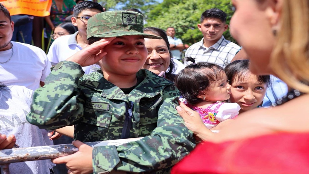 “La Independencia sigue viva en la transformación con justicia, unidad y bienestar social”: Evelyn Salgado