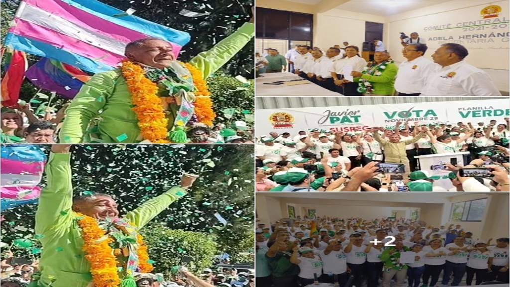 Con propuestas claras y compromisos, va Javier V.Pat por la dirigencia del SUSPEG