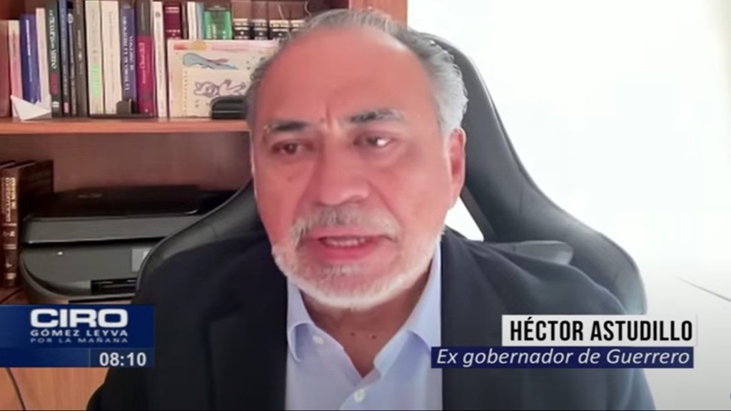 EU me revoco la visa confirma Héctor Astudillo; lo atribuye a críticas que hizo a Trump