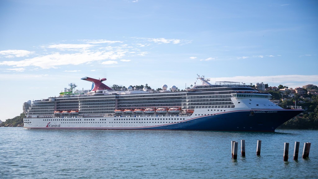 Regresa el crucero Carnival a Acapulco tras 15 años, consolidando al Hogar del Sol como destino internacional
