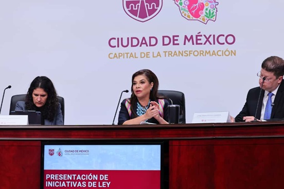 Presenta Clara Brugada iniciativas de ley sobre el sistema público de cuidados, seguridad y procuración de justicia