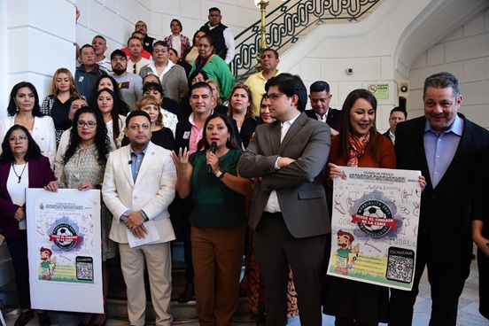 Impulsa MORENA en el Congreso de la Ciudad de México “Mundialito de los Comerciantes”