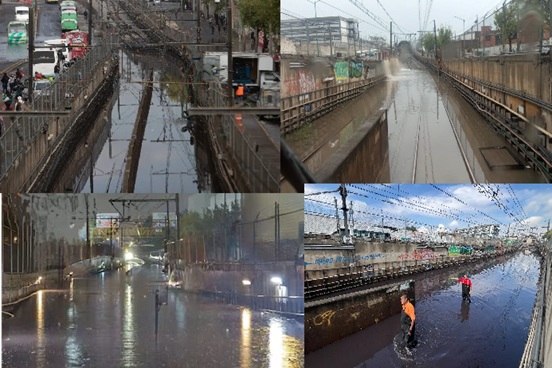 Desazolve y falta de infraestructura hidráulica, causas principales de las inundaciones que generan la suspensión del Metro en la Línea A: SNTSTC