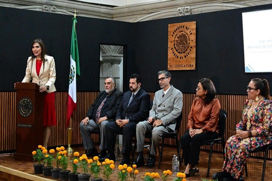 Diputada Miriam Saldaña Cháirez presentó su Primer Informe de Labores Legislativas