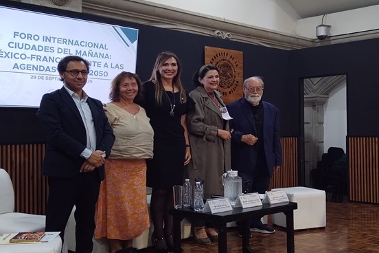 Foro Internacional Ciudades del Mañana: México-Francia Frente a las Agendas 2030 y 2050: Diputada Miriam Saldaña Cháirez