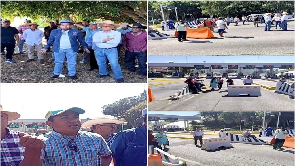 Campesinos toman casetas de autopistas; exigen apoyos y precio justo al maíz