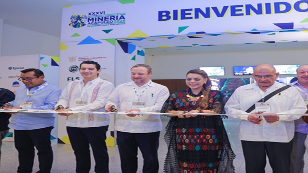 Inaugura Evelyn Salgado y Marcelo Ebrard  la XXXV Convención Internacional de Minería :Se comprometen a retomar nuevas exploraciones mineras en México.