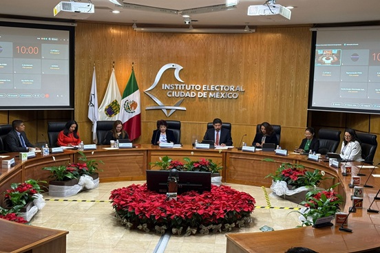 Presenta IECM informe de voto anticipado en la Consulta de Presupuesto Participativo 2025