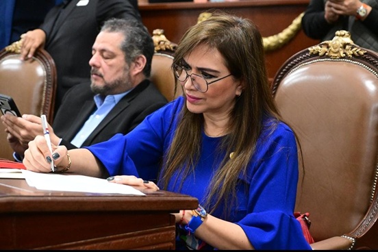 Miriam Saldaña Cháirez impulsa presupuesto para pozos de absorción ante el Congreso capitalino