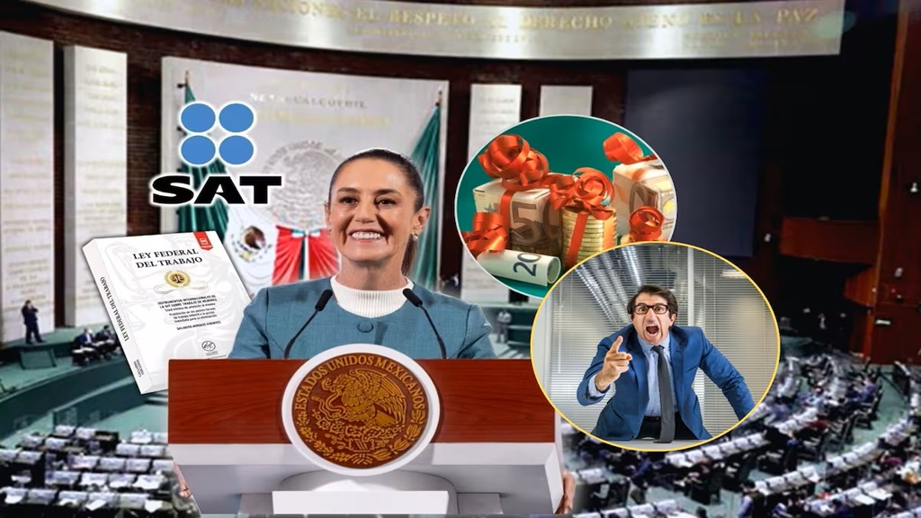 SAT descontará una parte del aguinaldo (ISR) de todos los trabajadores que reciban más de esta cantidad y la LFT lo respalda
