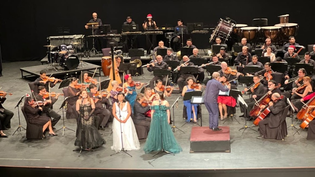 Disfrutan más de 200 personas conciertos navideños de Filarmónica de Acapulco