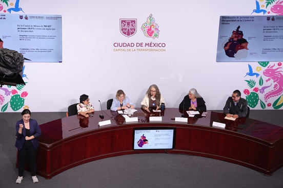 Gobierno de Clara Brugada anuncia creación de Centros Especializados en Utopías para Personas con Discapacidad