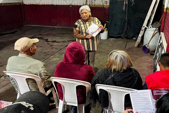 Diputada Juana María Juárez rinde Primer Informe de Actividades casa por casa