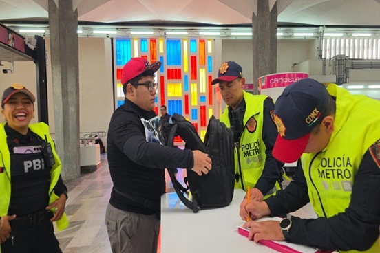 Cero pirotecnia en el Metro, durante la temporada decembrina
