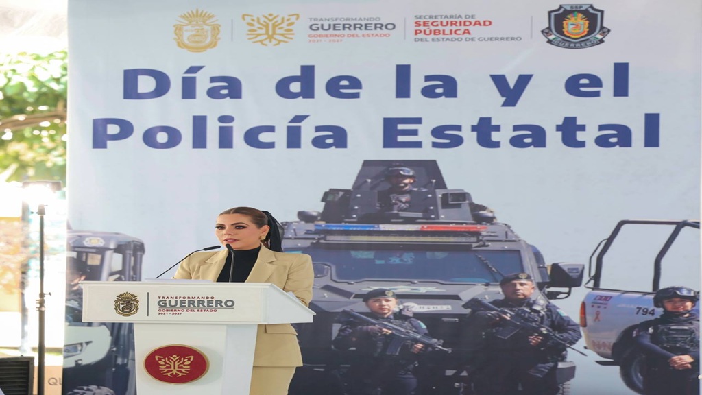 Celebra Evelyn Salgado el Día de la y el Policía Estatal con reconocimientos a su labor y compromiso por la seguridad de Guerrero