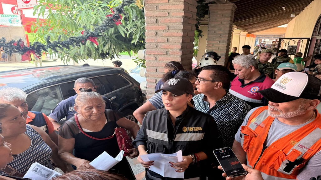 Confirma la gobernadora Evelyn Salgado el deceso de una mujer por colapso de su vivienda en San Marcos