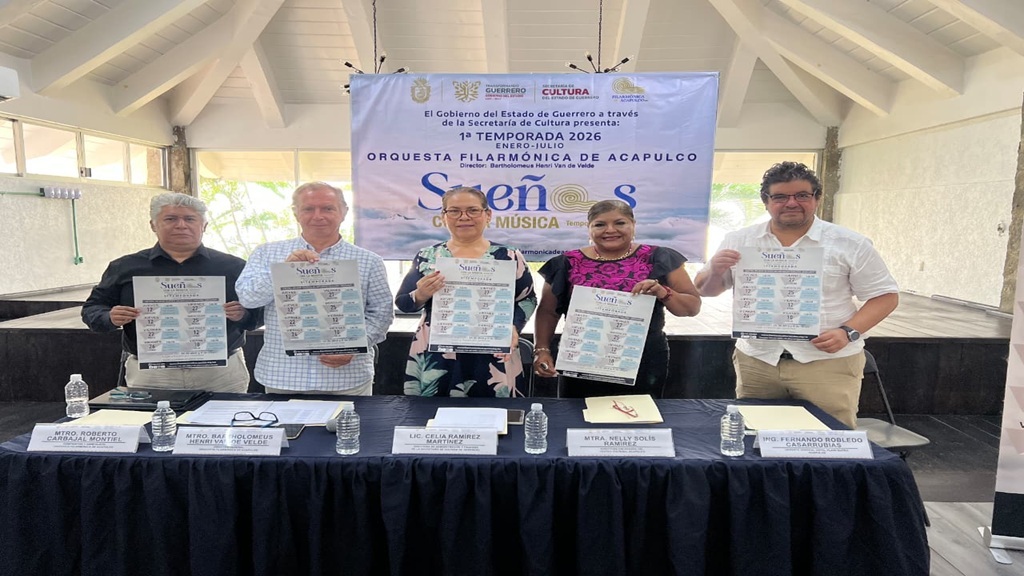 Presentan el inicio de Temporada de conciertos de la Orquesta Filarmónica de Acapulco