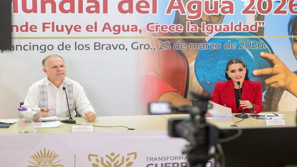 Conmemora Evelyn Salgado el Día Mundial del Agua con anuncio de 55 obras hidráulicas en comunidades rurales en 2026