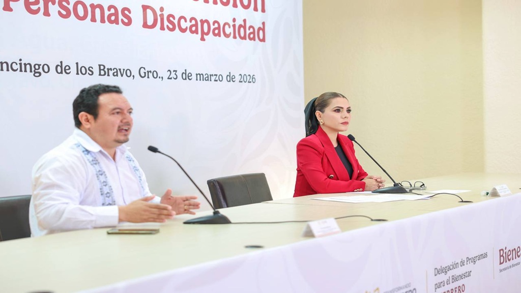 Guerrero garantiza pensión universal a personas con discapacidad 2026 con inversión estatal: Evelyn Salgado