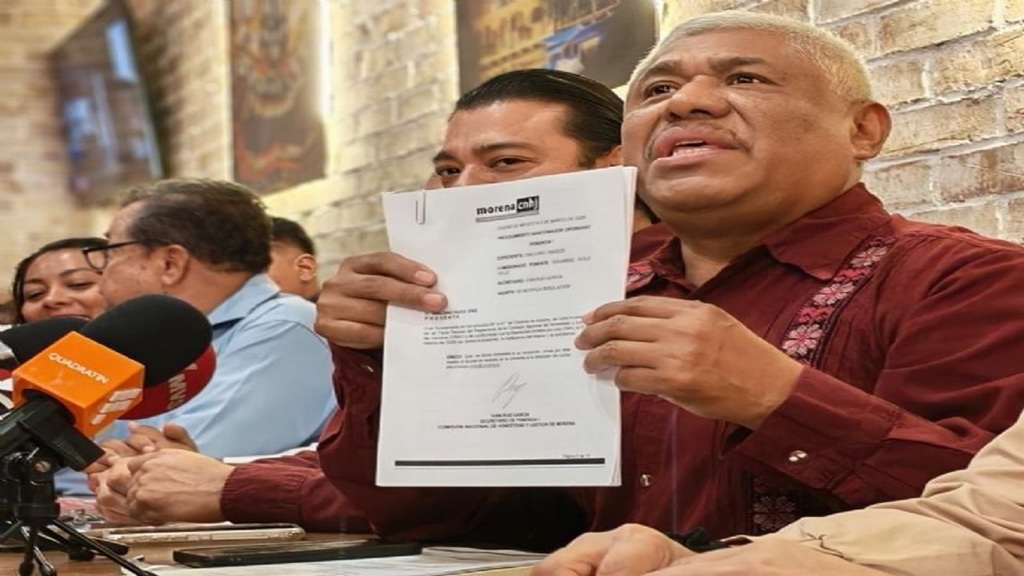 Consejeros de Morena se pronuncian en contra de la campaña anticipada de Jacinto González Verona