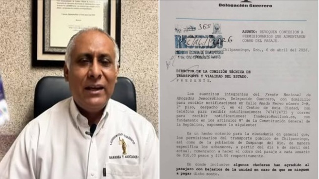 Exigen abogados la cancelación concesiones de transporte por aumento ilegal